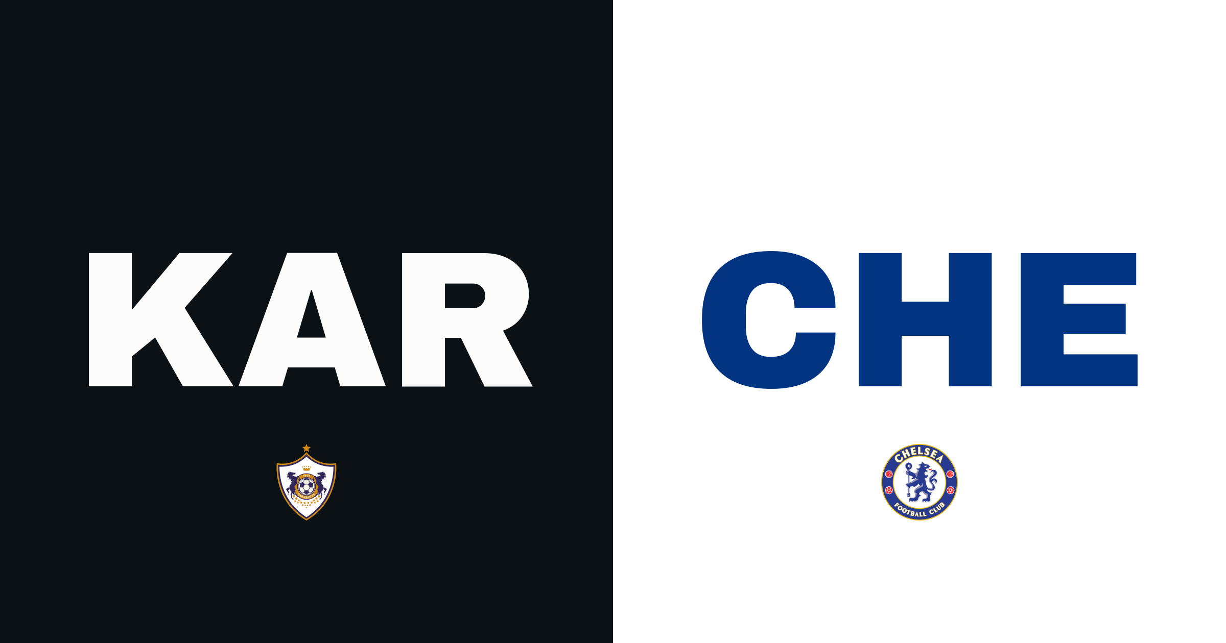 Chelsea och Qarabag spelar oavgjort i dramatisk match