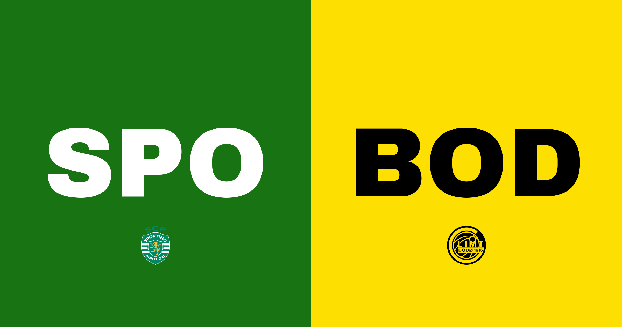 JUST NU: Gonçalo Inácio ger Sporting CP ledning 1-0 mot Bodø/Glimt