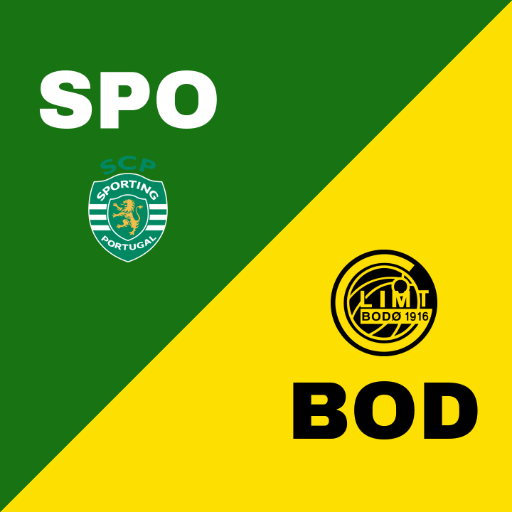 JUST NU: Gonçalo Inácio ger Sporting CP ledning 1-0 mot Bodø/Glimt