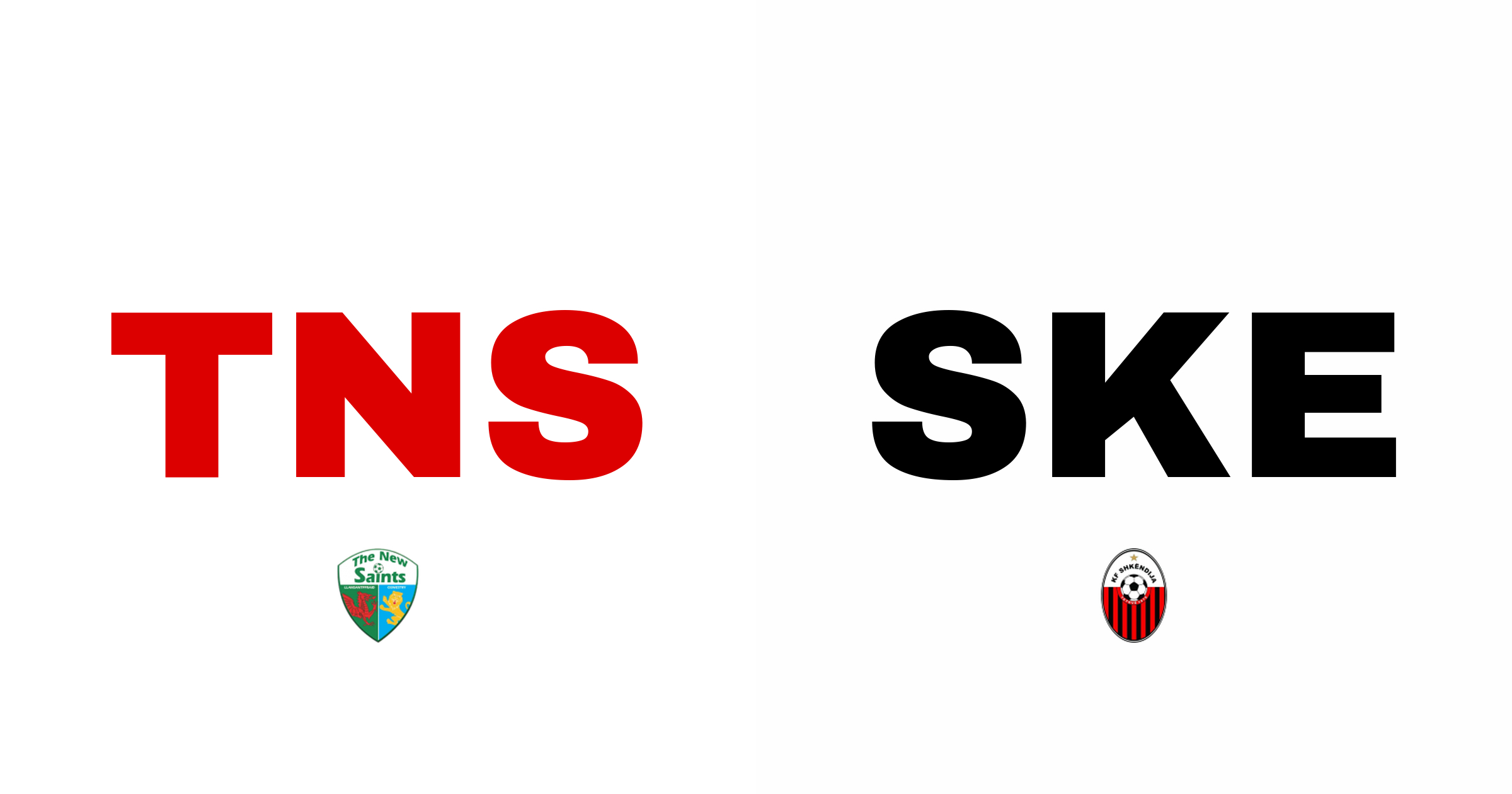 The New Saints och Shkendija spelar oavgjort i UEFA Champions League-kvalet