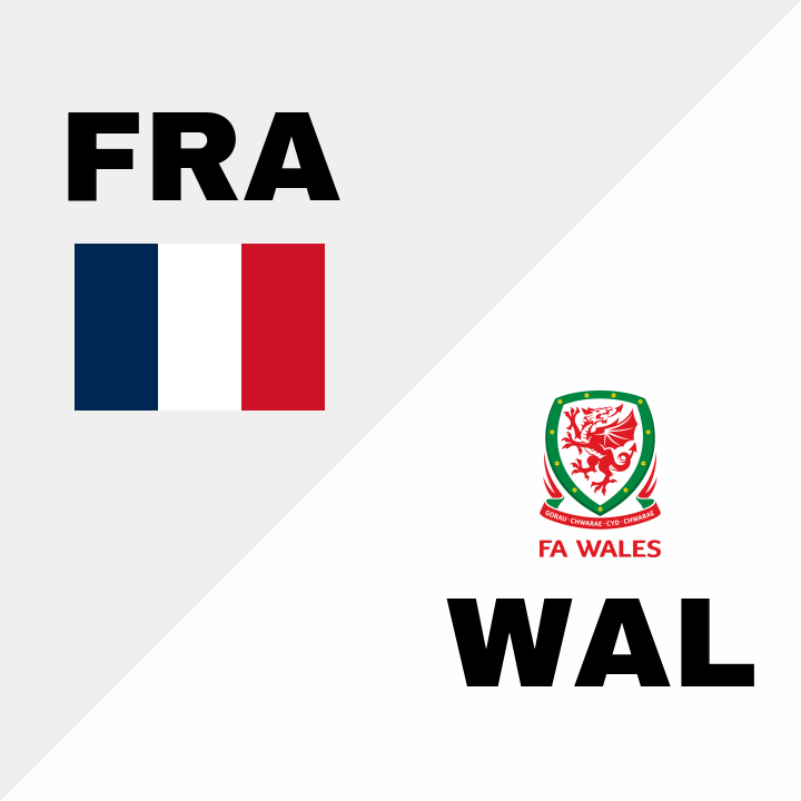 Frankrike krossar Wales i spännande match på Kybunpark