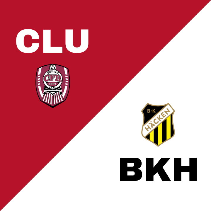 CFR 1907 Cluj vinner knappt mot BK Häcken i Conference League-kvalet