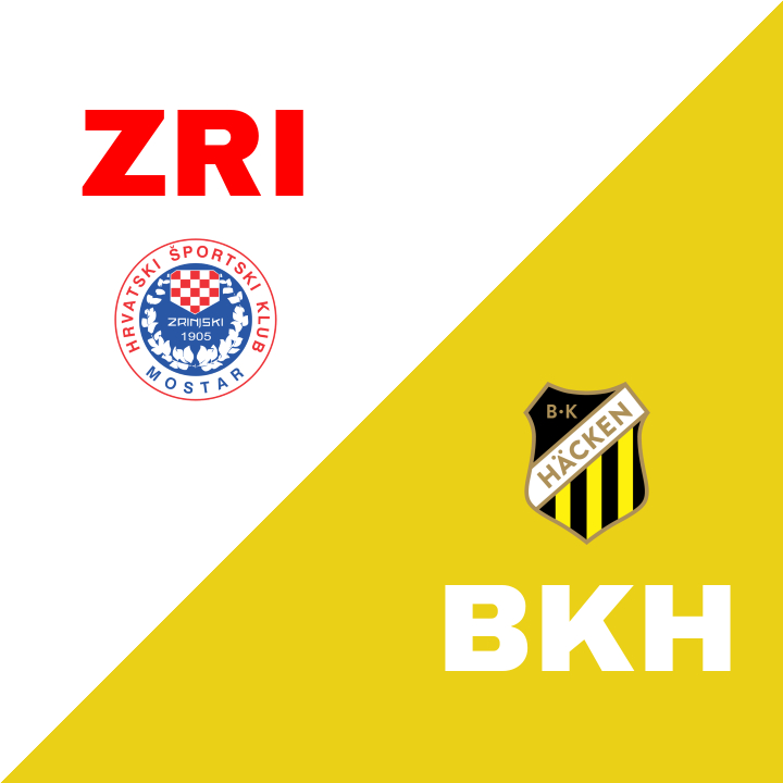 Zrinjski triumferar över BK Häcken i UEFA Europa Conference League