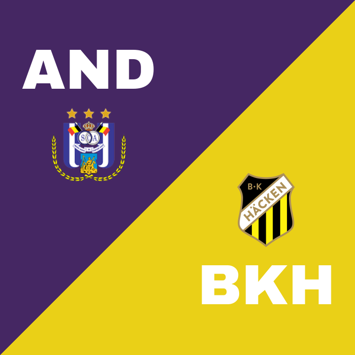 Spännande kvalmöte: RSC Anderlecht mot BK Häcken i UEFA Europa League