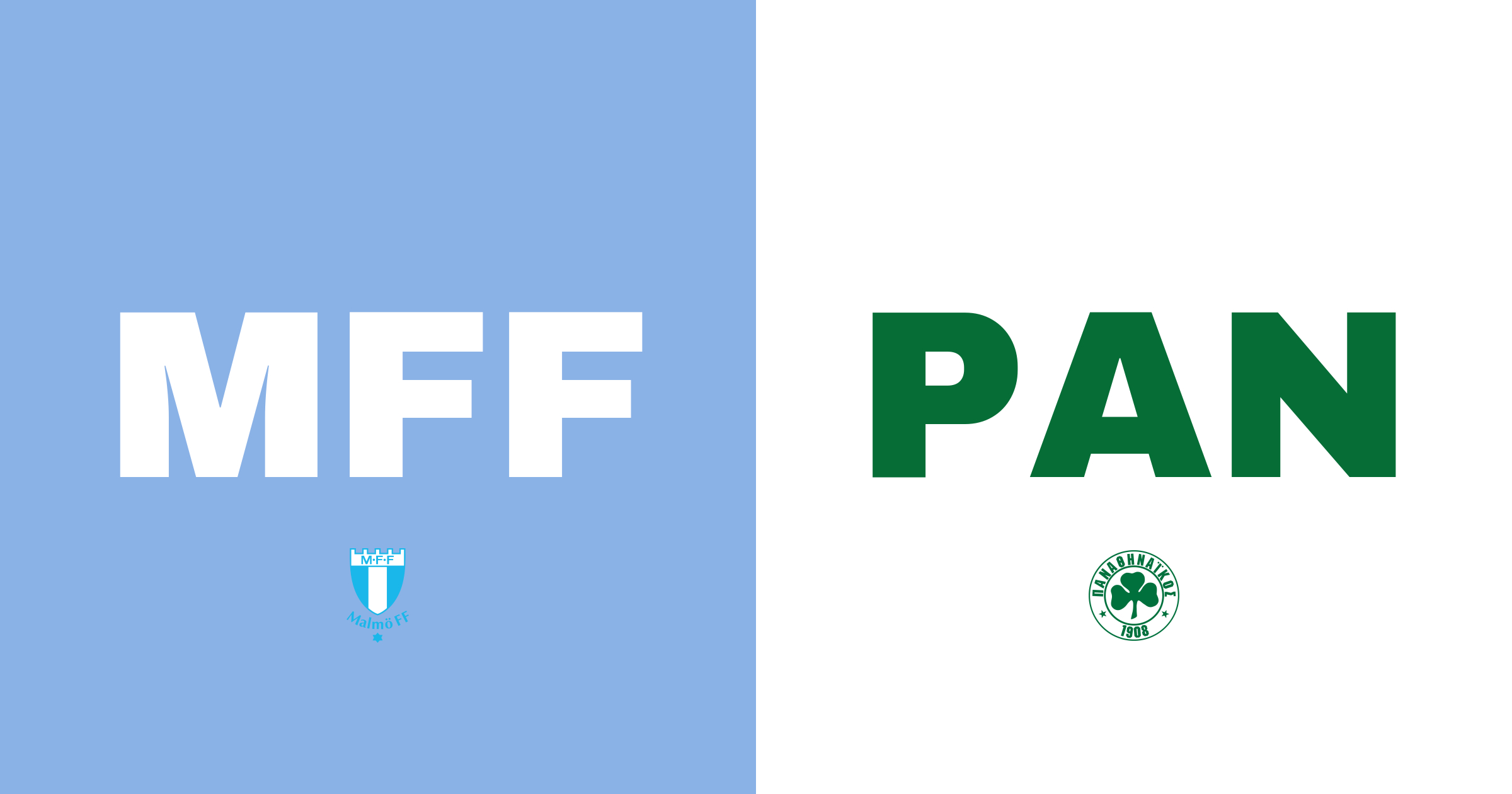 Malmö FF förlorar knappt mot Panathinaikos på Eleda Stadion