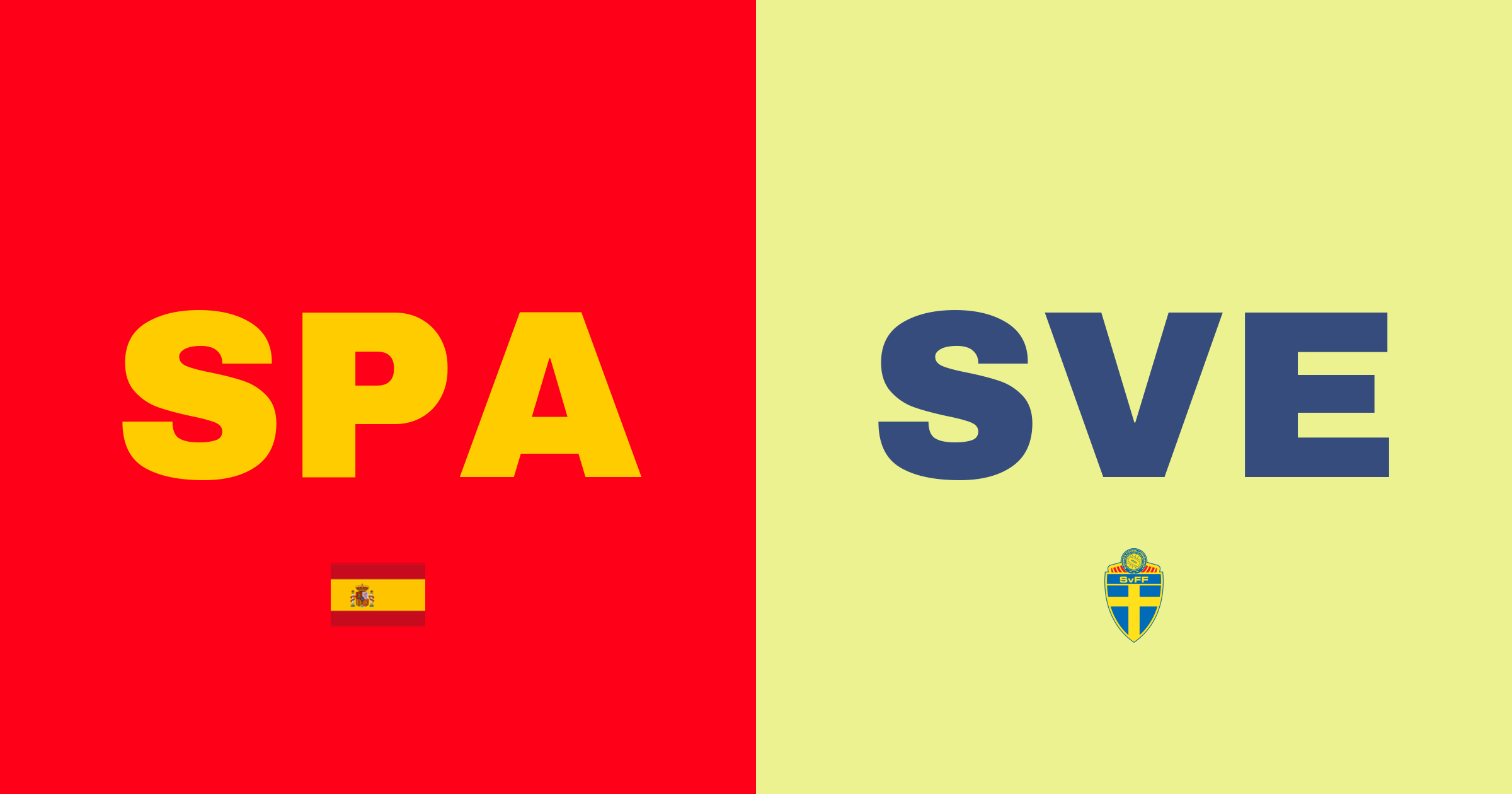 Spanien triumferar över Sverige i semifinalen av UEFA Nations League