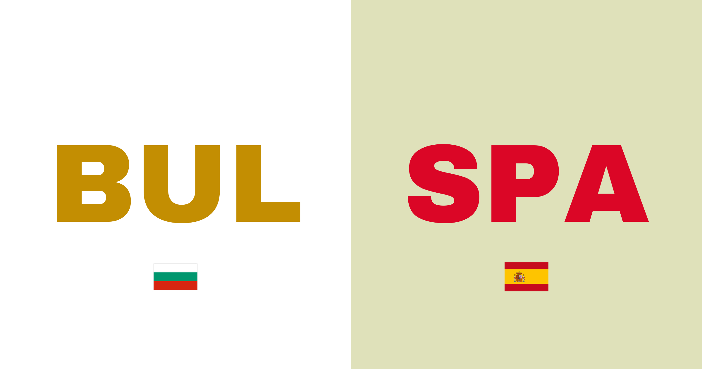 Spanien krossar Bulgarien med 3-0 på Stadion Vasil Levski
