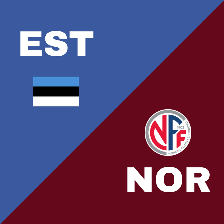 Norge segrar knappt mot Estland på A. Le Coq Arena