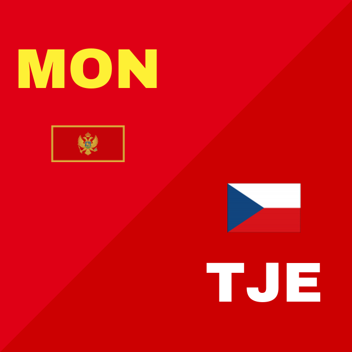 Tjeckien triumferar över Montenegro på Stadion Pod Goricom