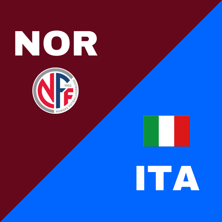 Norge dominerar Italien med 3-0 i VM-kvalet