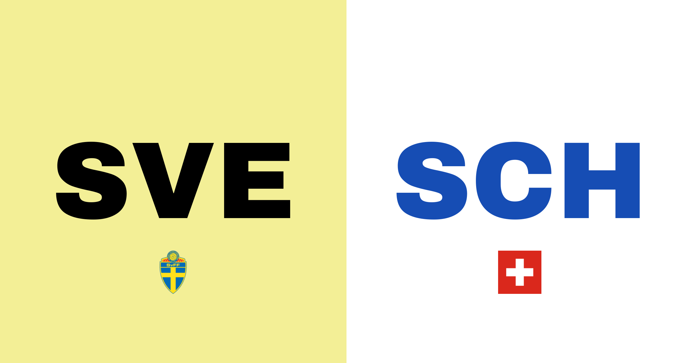 Tuff hemmaförlust för Sverige mot Schweiz i VM-kvalet