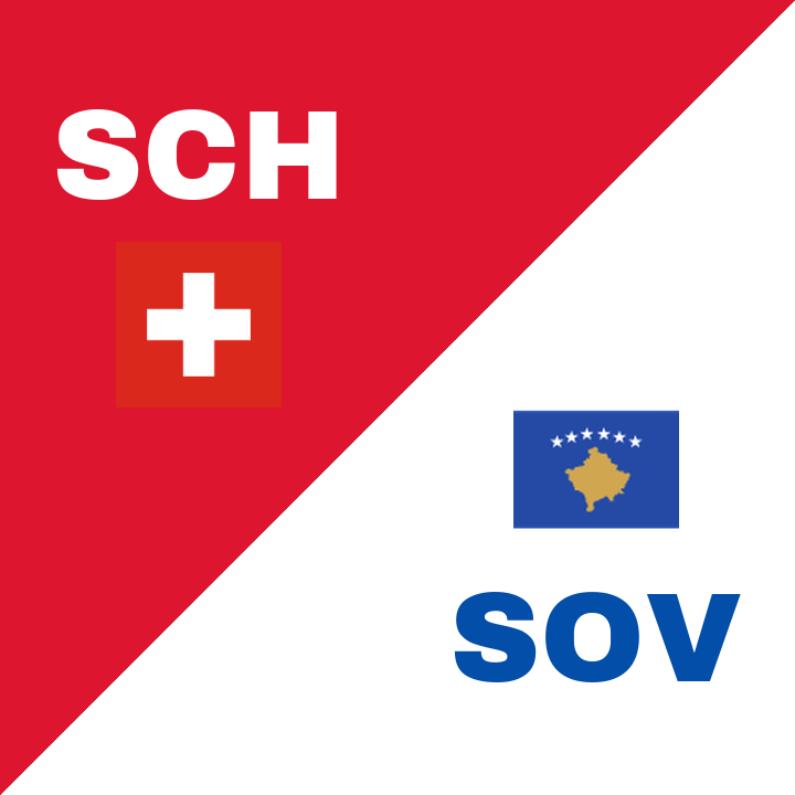 Schweiz krossade Kosovo med 4-0 på St. Jakob-Park