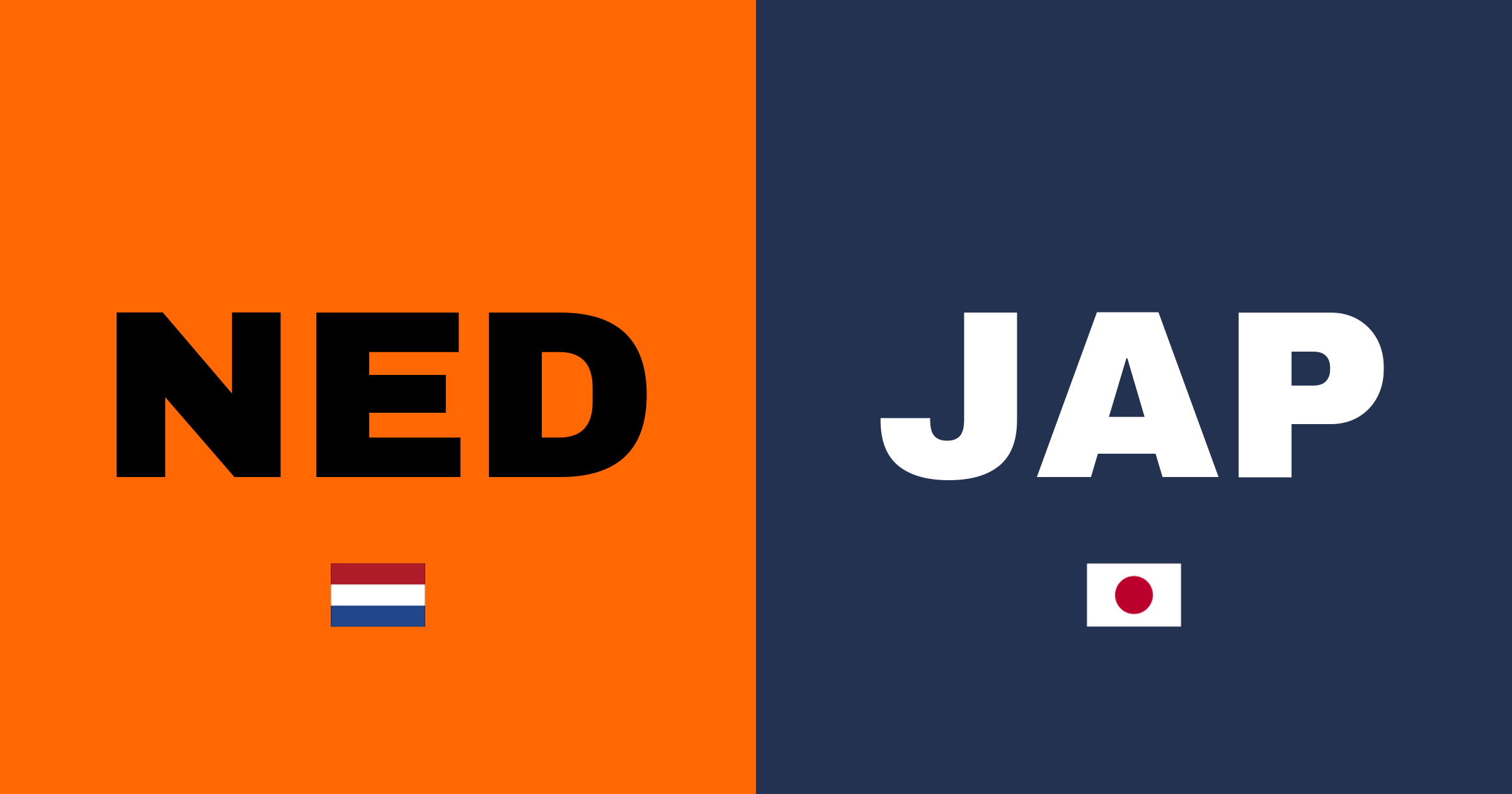 Japan kämpar till sig oavgjort mot Nederländerna i intensiv gruppspelsmatch