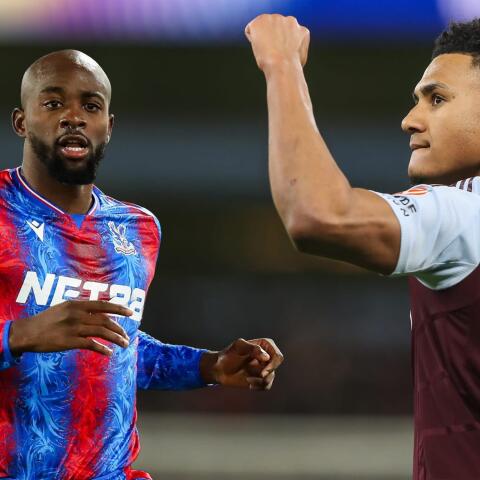 Jean-Philippe Mateta i Crystal Palace och Ollie Watkins i Aston Villa.