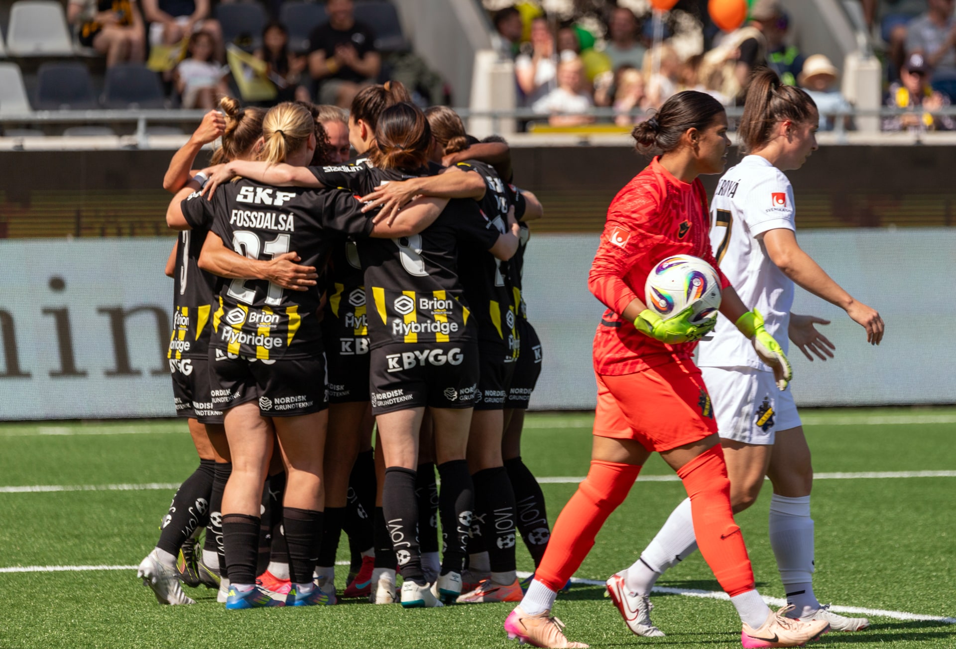 BK Häcken besegrar AIK med 6-0