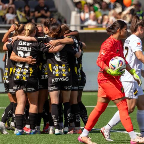 BK Häcken besegrar AIK med 6-0