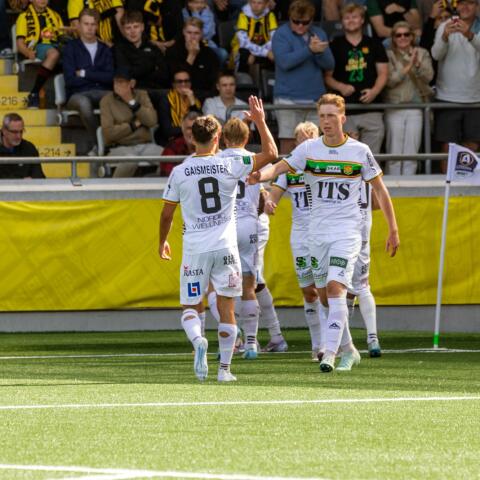 GAIS tar en imponerande seger över BK Häcken i Göteborgsderbyt