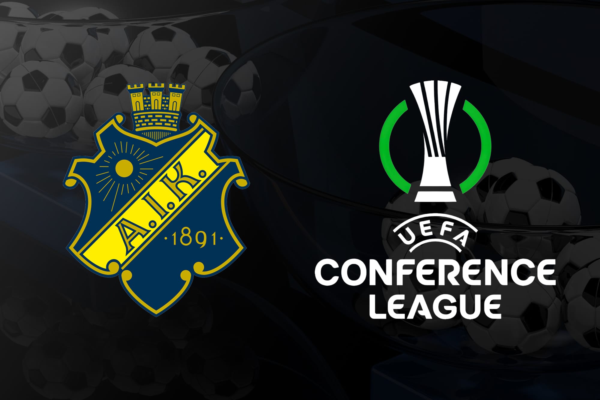 AIK har lottats i Conference League.