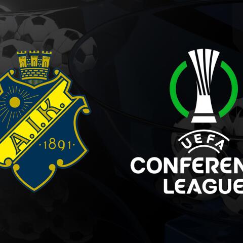 AIK har lottats i Conference League.