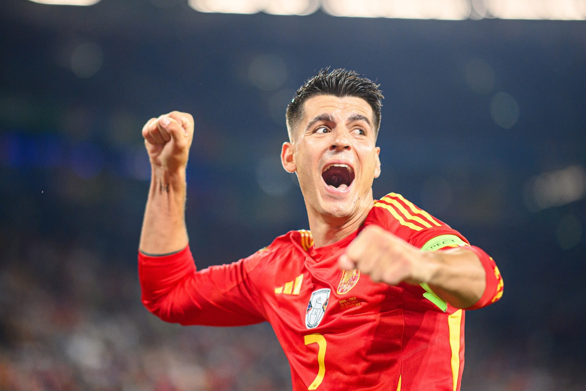 Morata brände en straff i Nations League-finalen mot Portugal.
