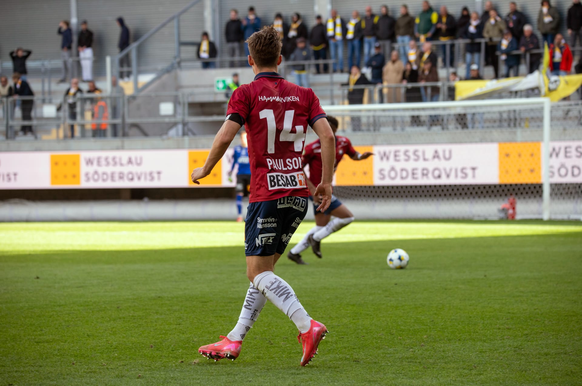Daniel Paulson i Örgryte IS gjorde fyra mål i andra halvlek.