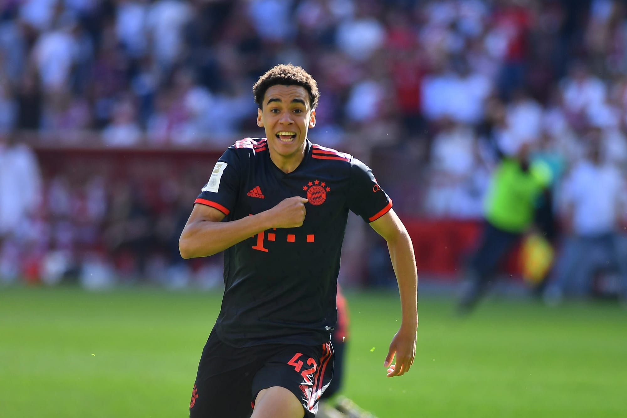 Jamal Musiala blev en nyckelspelare för Bayern.