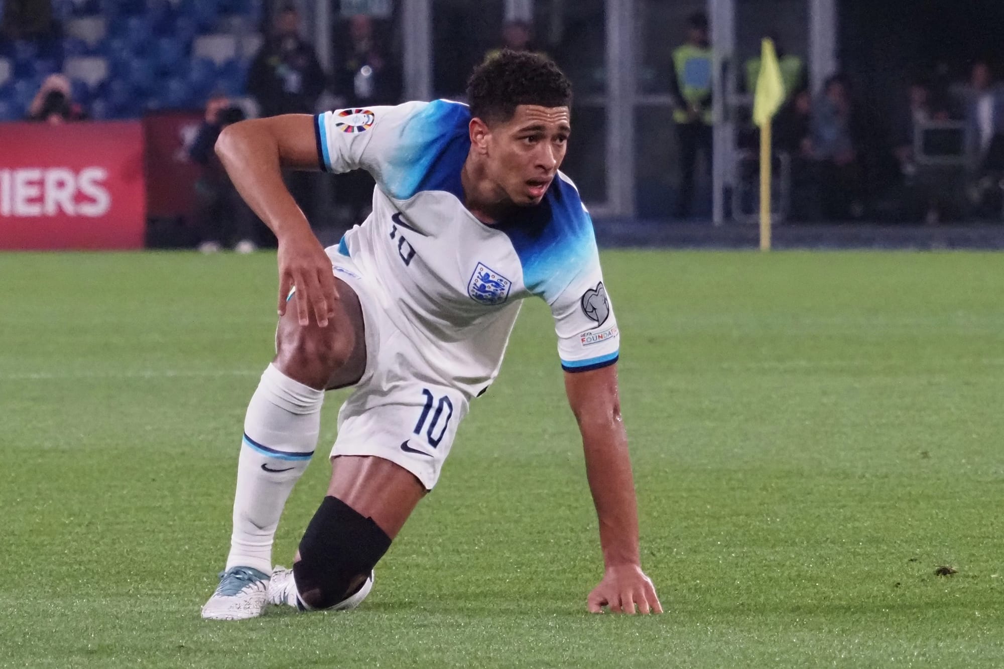 Jude Bellingham spelar i Real Madrid och för det engelska landslaget.