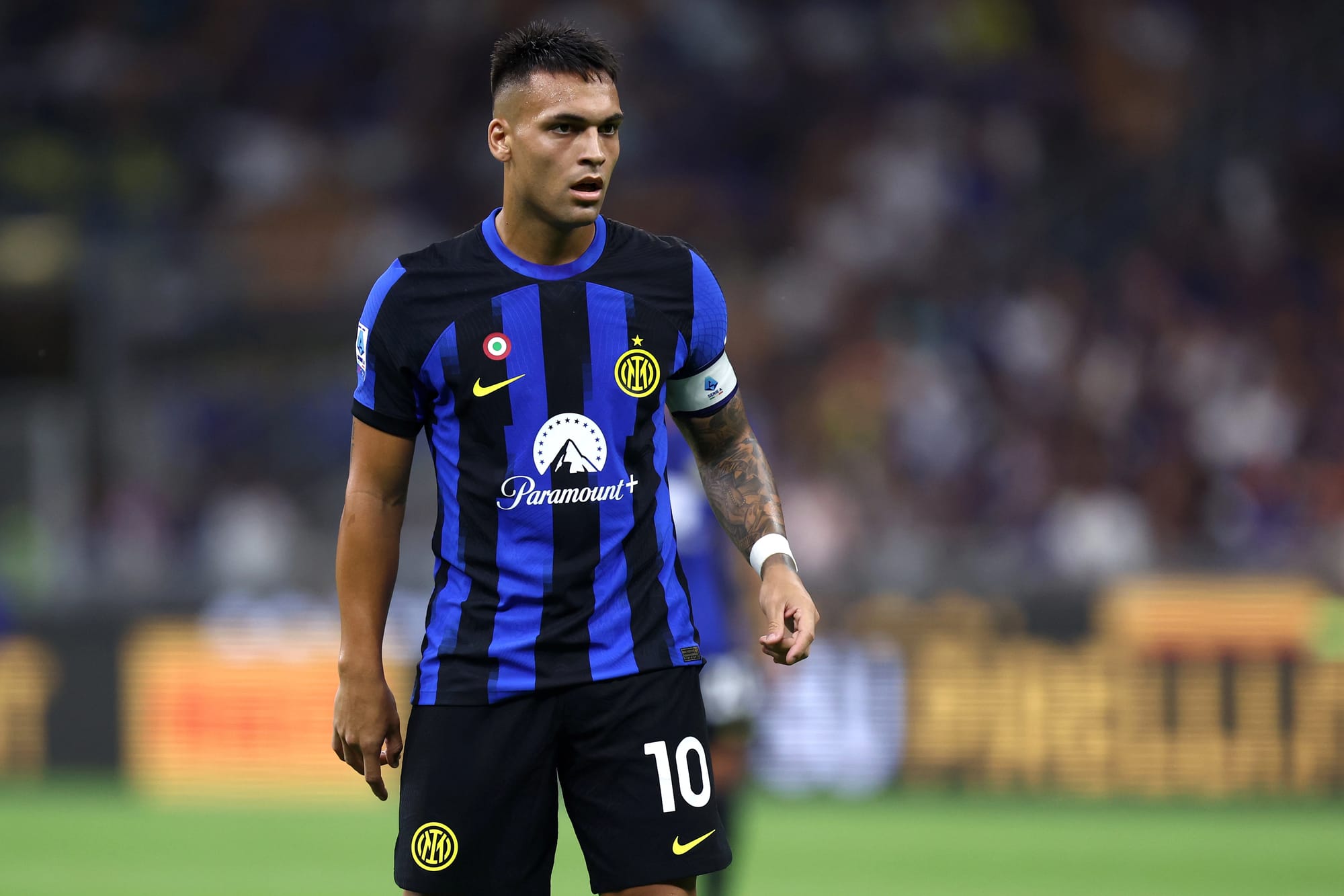 Lautaro Martínez I Inter stod för kvitteringen.