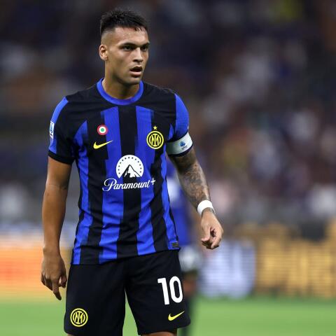 Lautaro Martínez I Inter stod för kvitteringen.