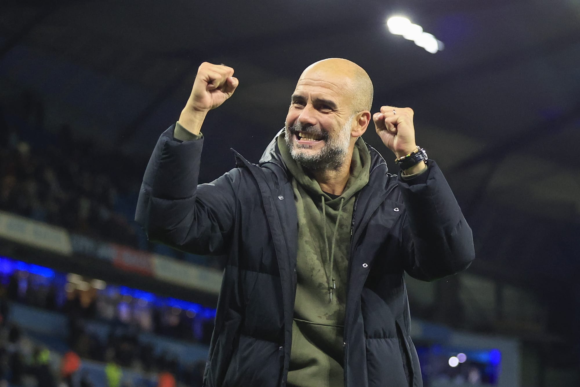 Pep Guardiola, tränare för Manchester City.