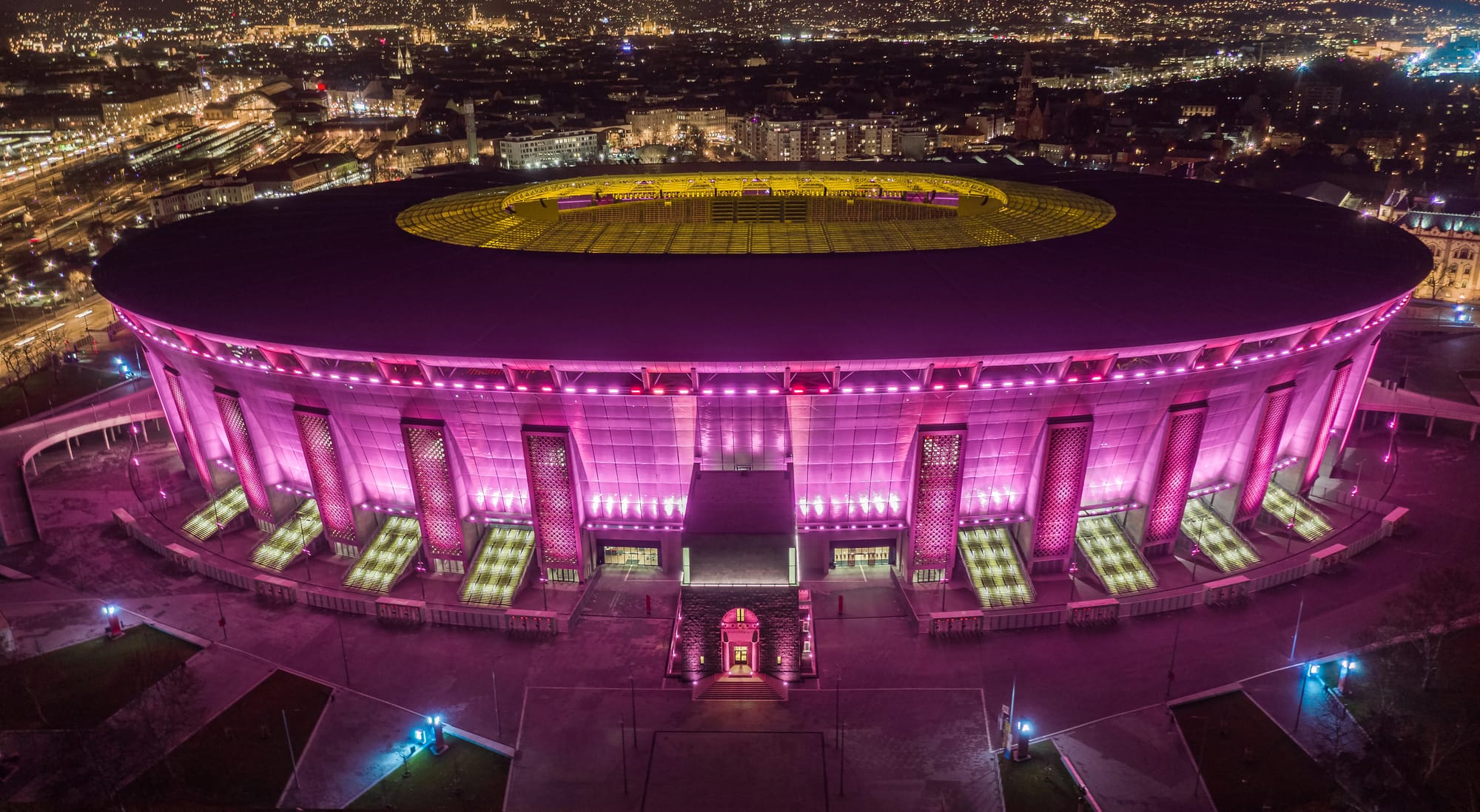 Puskás Aréna i Budapest är även finalarena i Champions League 2025/26