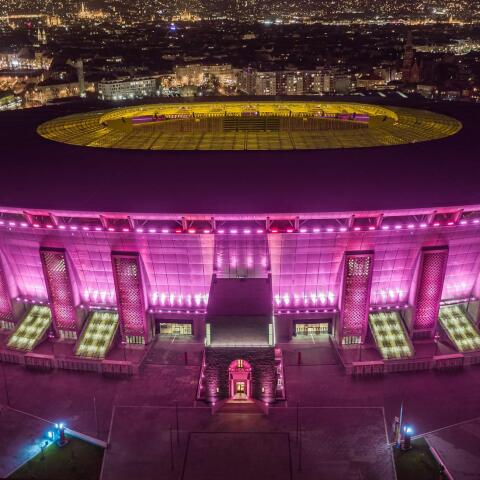 Puskás Aréna i Budapest är även finalarena i Champions League 2025/26