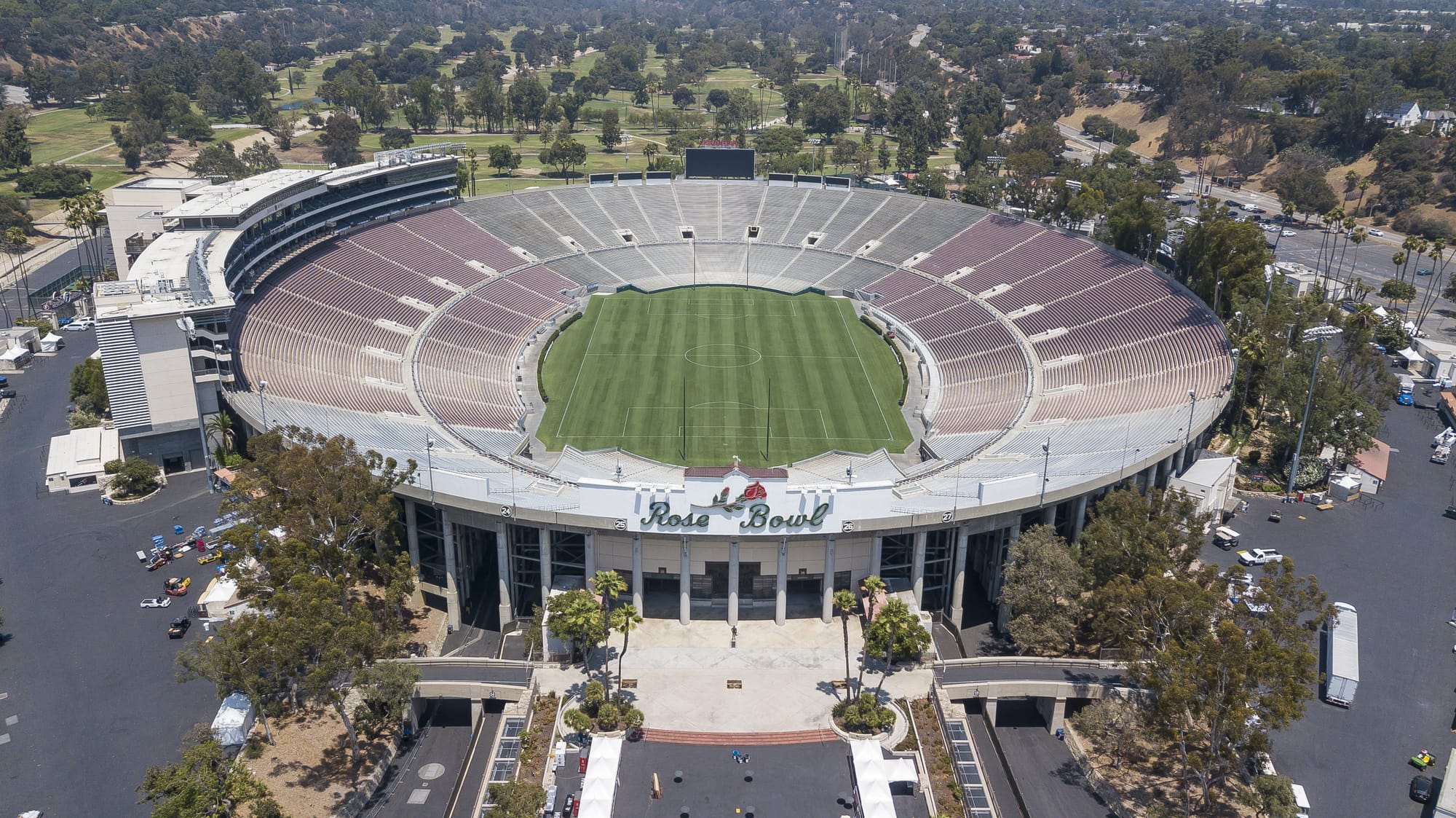 Rose Bowl i Pasadena.