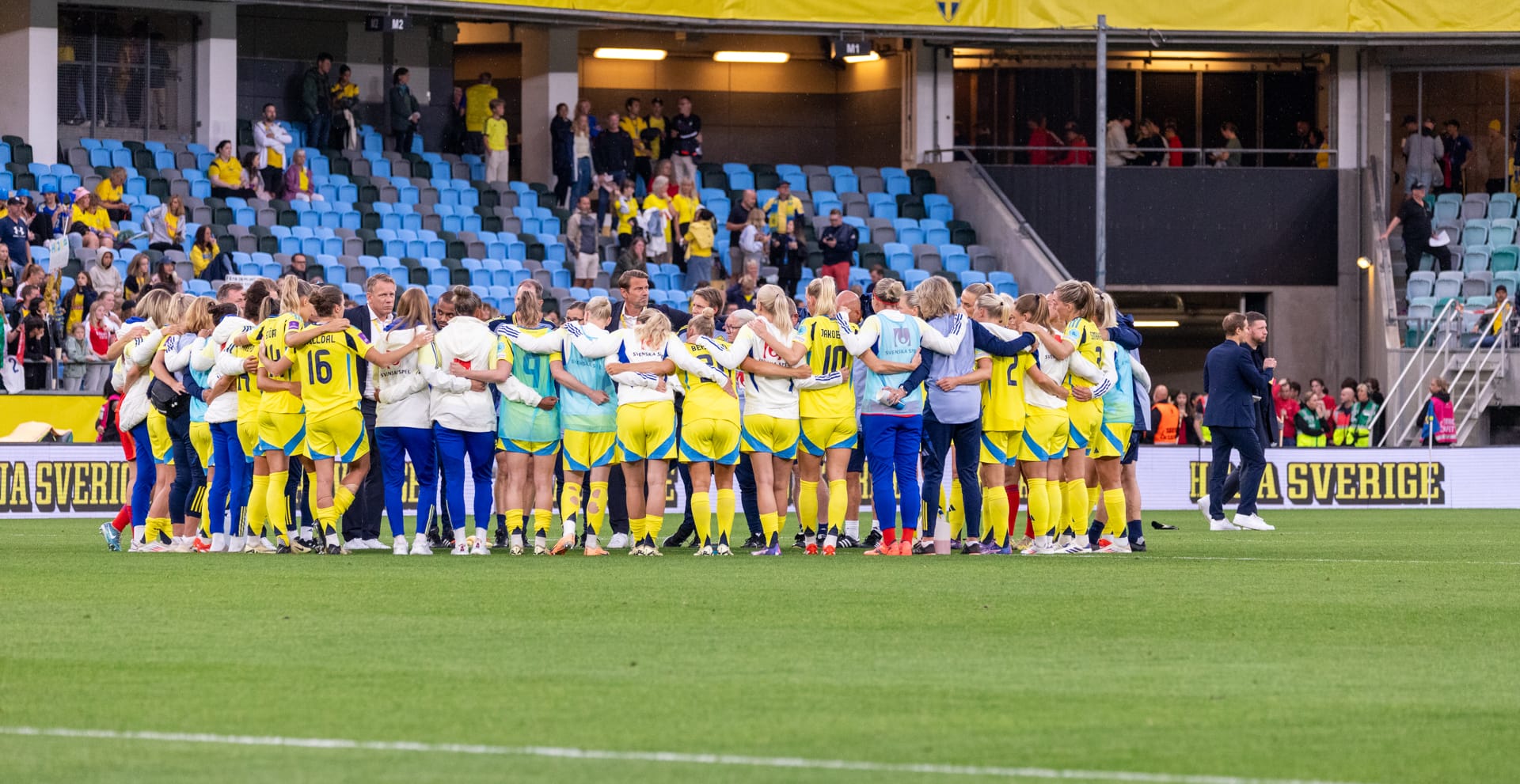 Sverige triumferar över Norge i EM-genrep