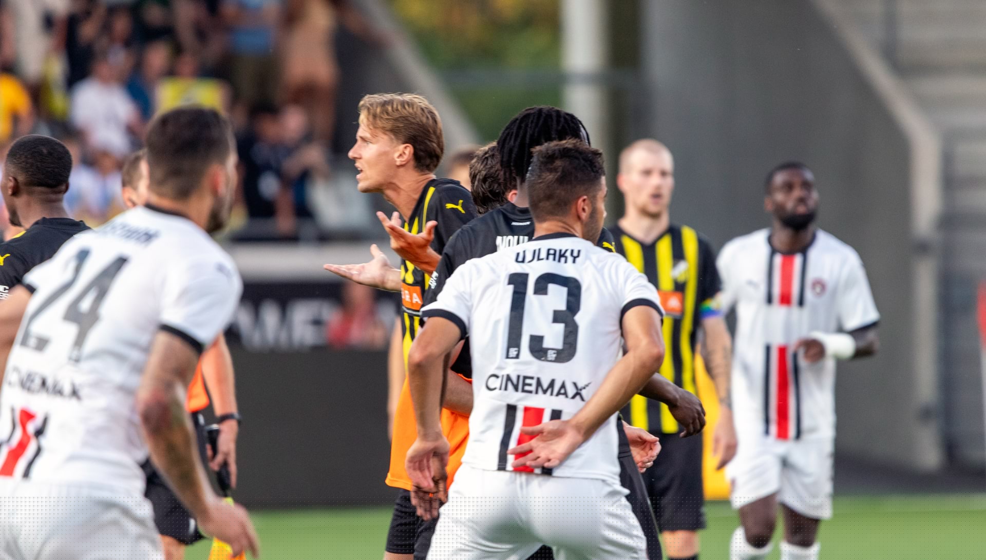 BK Häcken mot Spatak Tvrna 