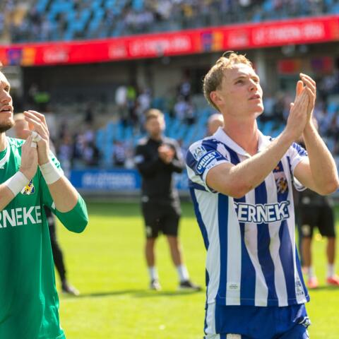 Elis Bishesari och Max Fenger bidrog till en stark vändning på Gamla Ullevi.