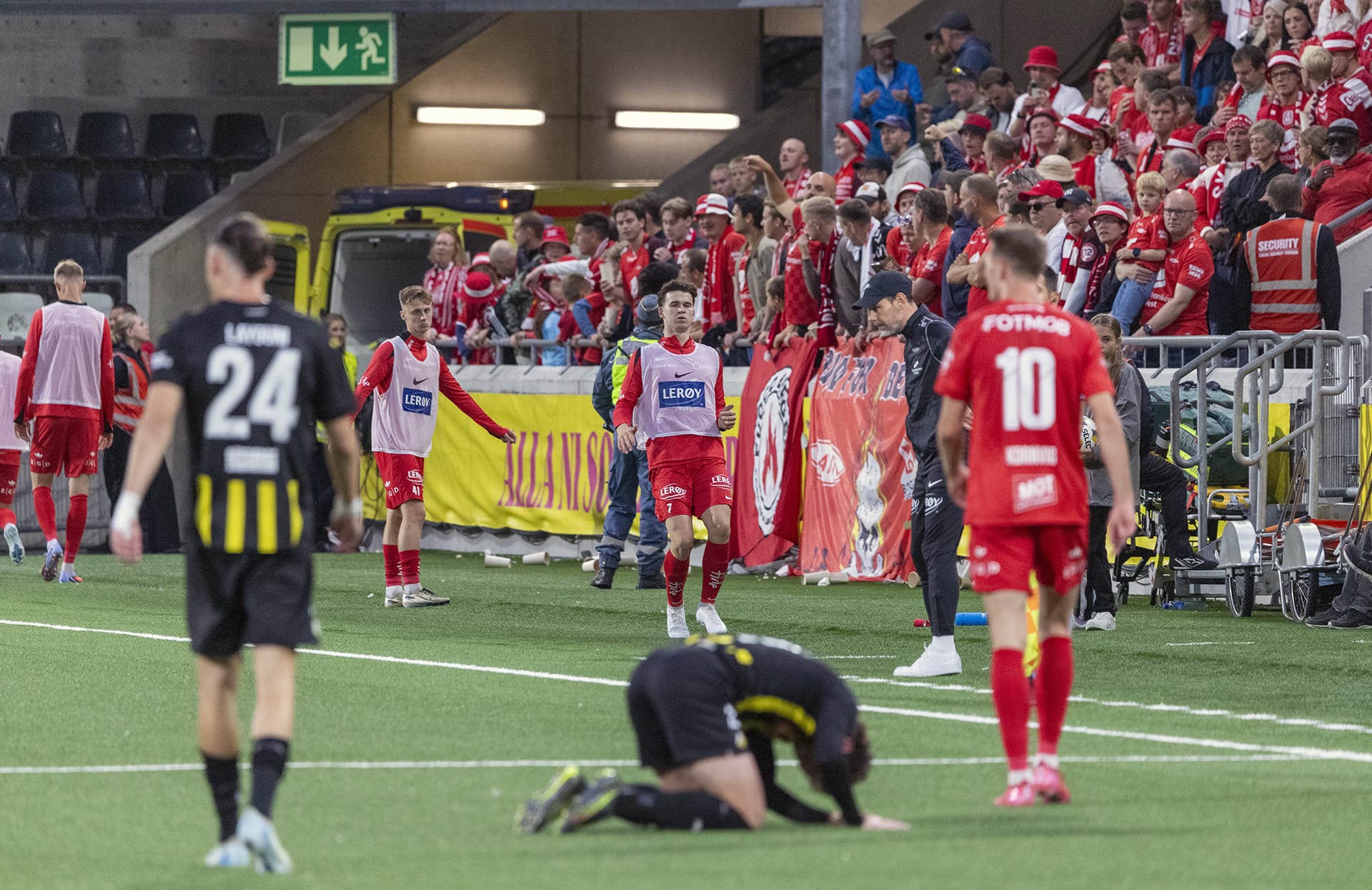BK Häcken förlorar mot Brann i Europa League-kvalet
