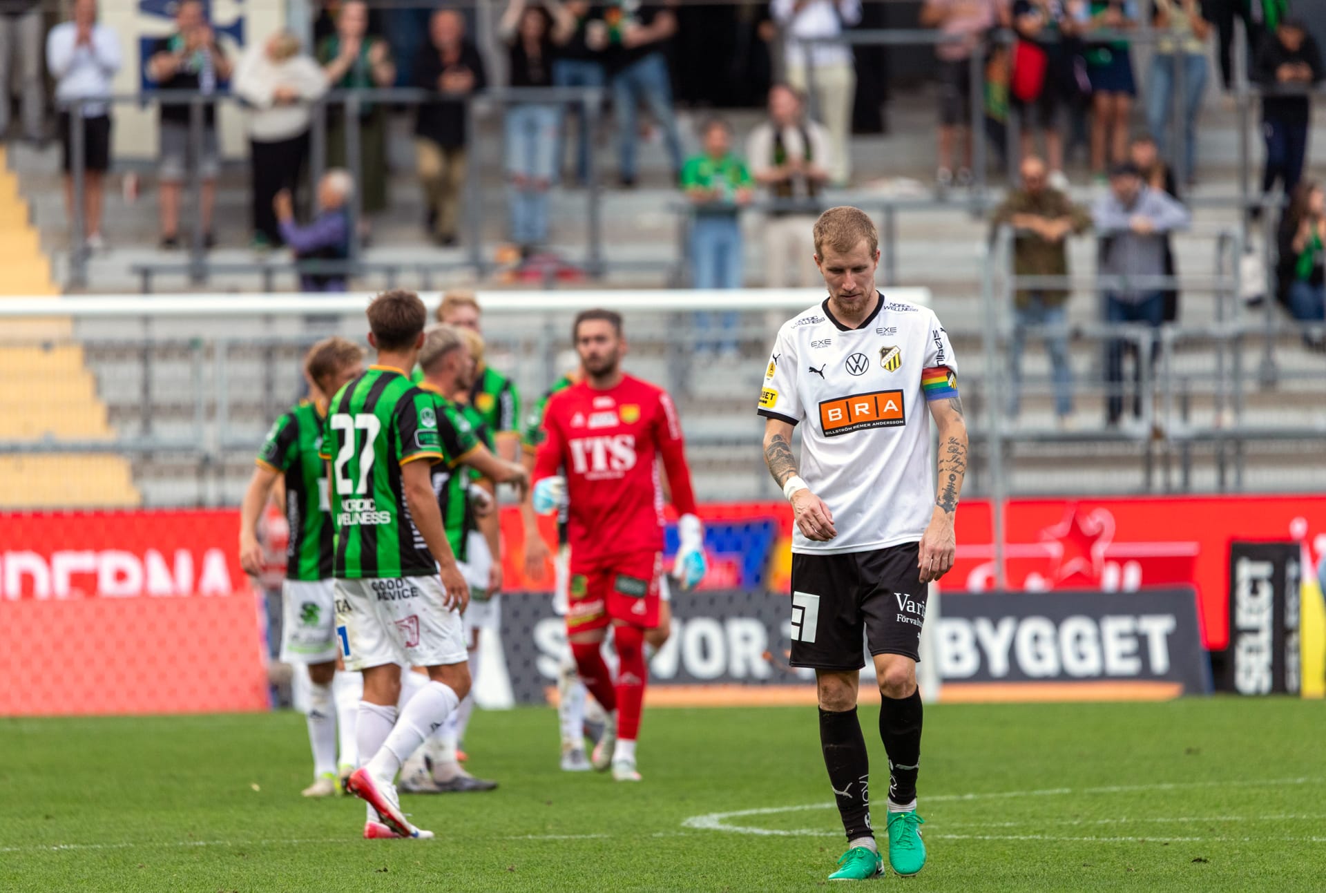 Simon Gustafson i BK Häcken sörjer förlusten