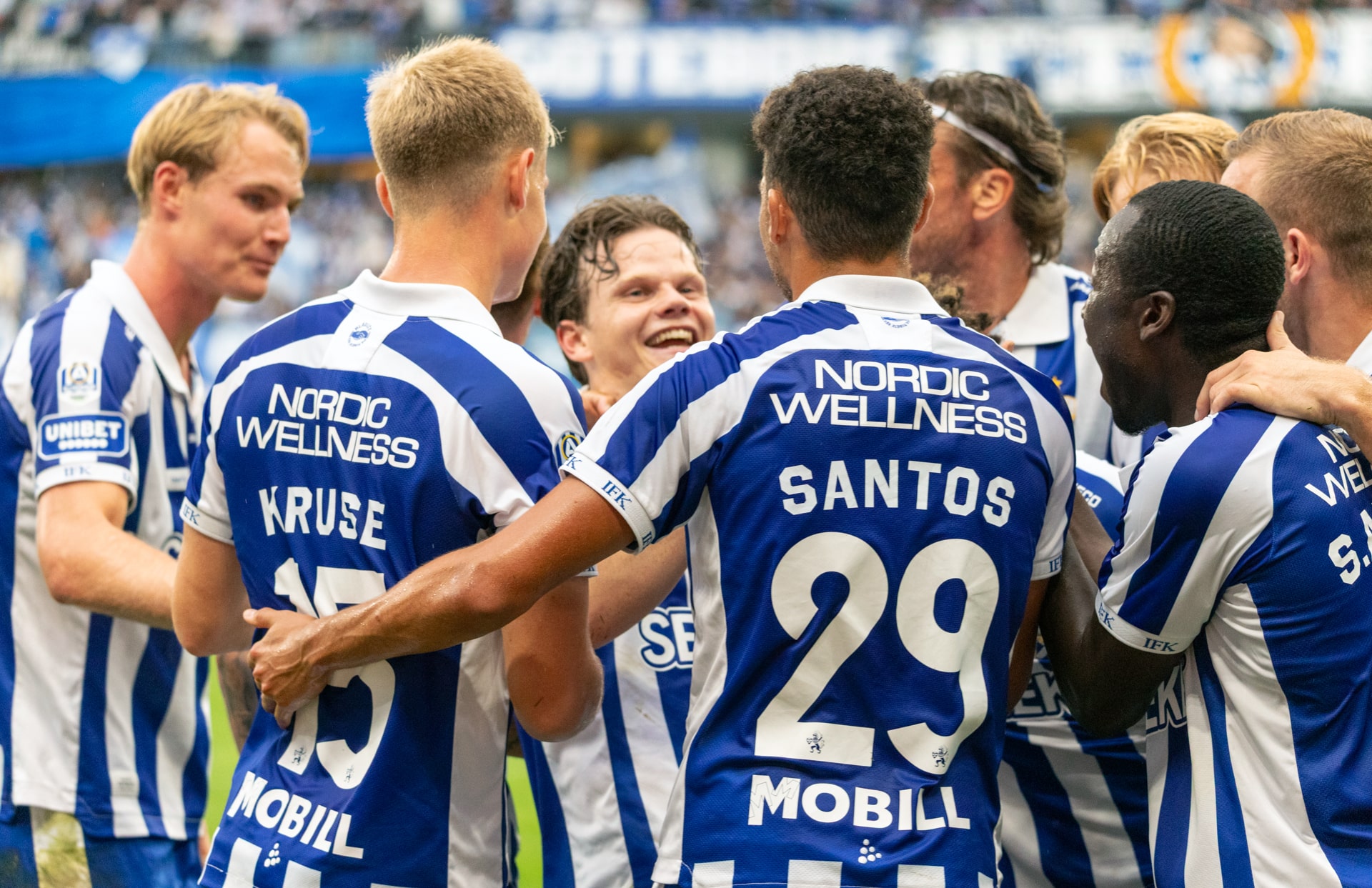 Storseger för IFK Göteborg mot Degerfors IF på Gamla Ullevi
