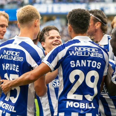 Storseger för IFK Göteborg mot Degerfors IF på Gamla Ullevi