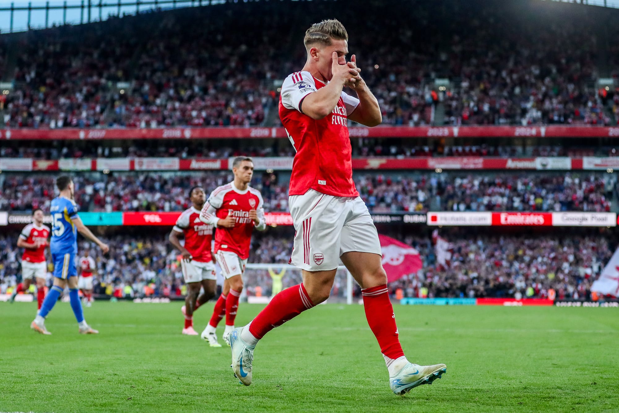 Arsenal krossar Nottingham Forest med 3-0 på Emirates Stadium