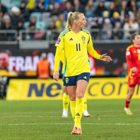 Tuff hemmaförlust för Sverige mot Spanien i semifinalen