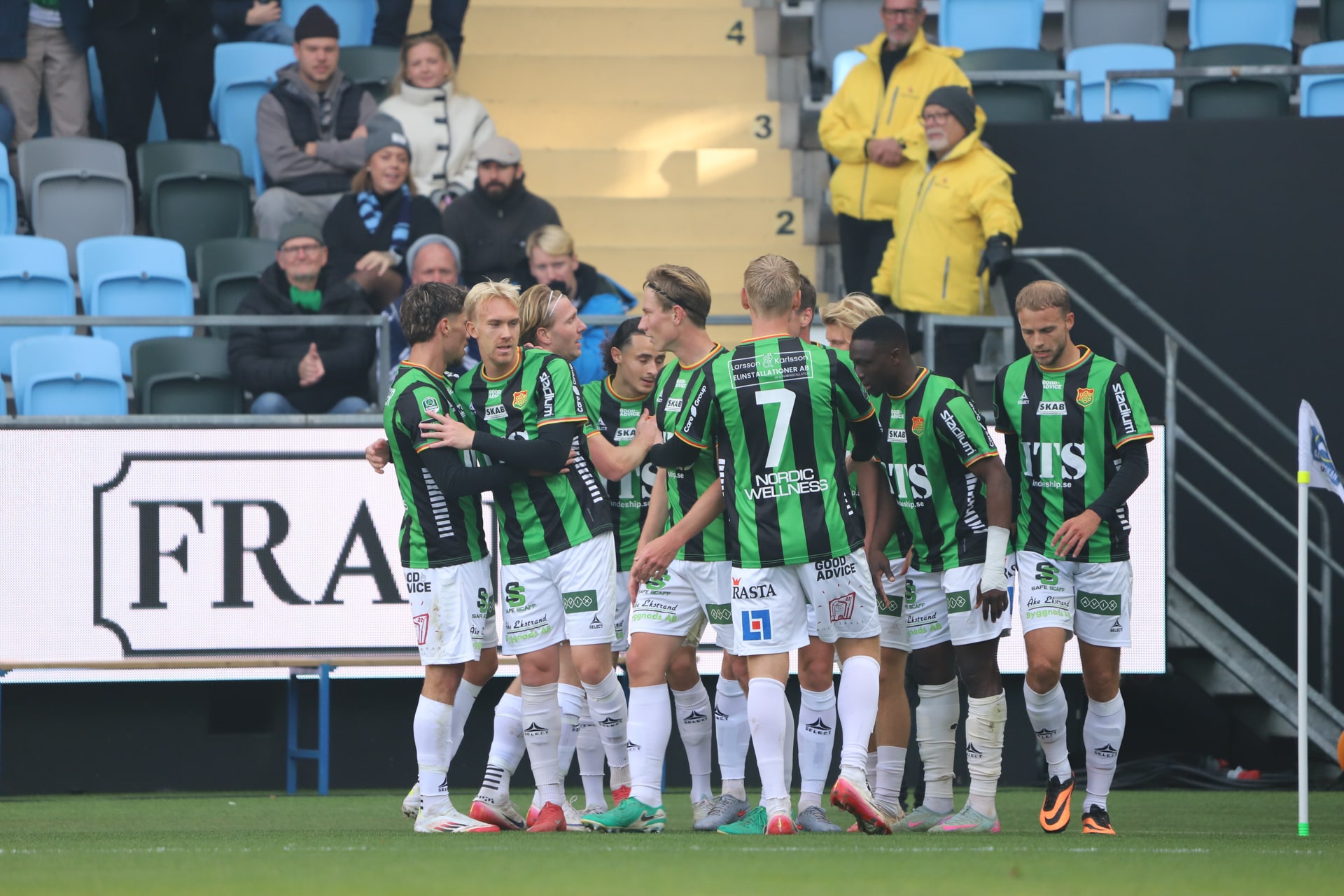GAIS triumferar över Djurgårdens IF på Gamla Ullevi