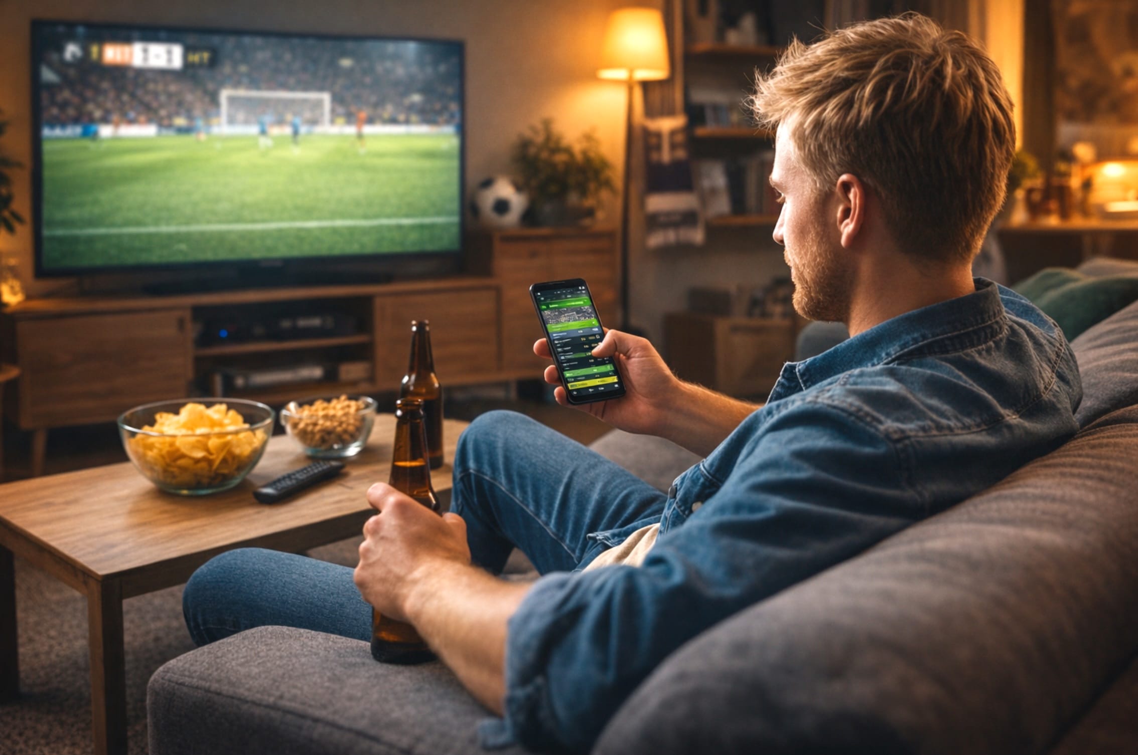 Halvtidsodds – att betta live under pausen