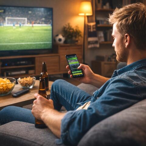 Halvtidsodds – att betta live under pausen