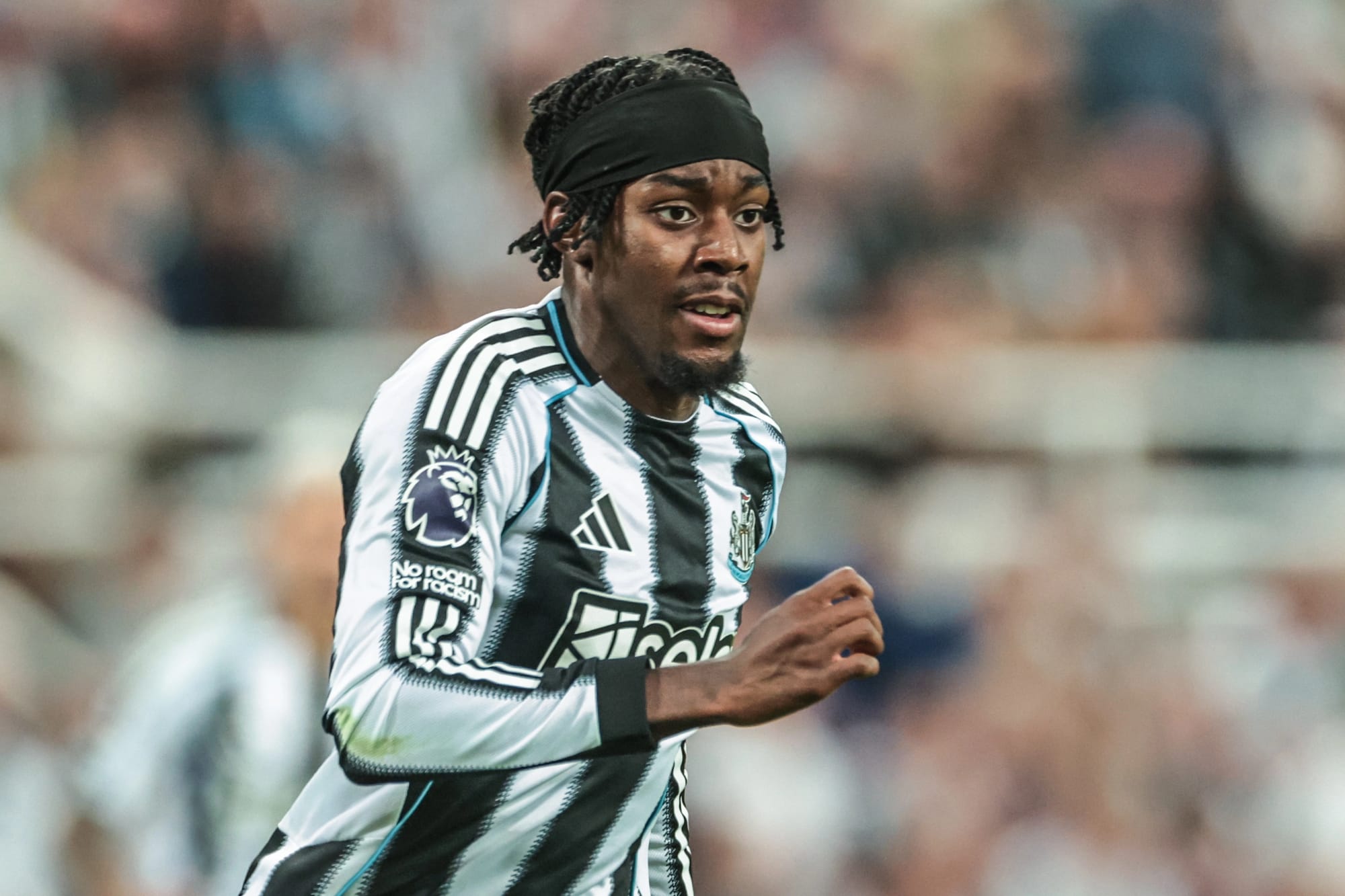 Anthony Elanga gör sitt första mål för Newcastle