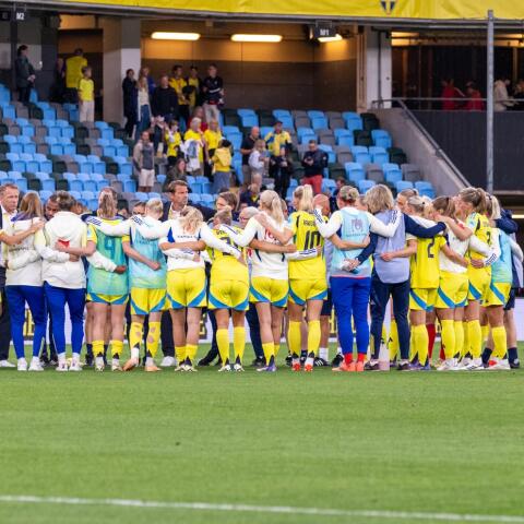 Serbien och Sverige spelar oavgjort i spännande kvalmatch
