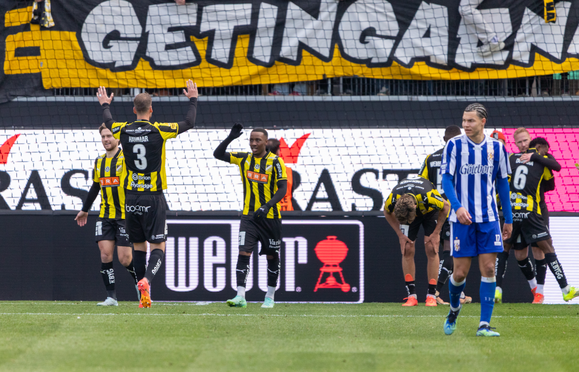 Häcken tar hem tre poäng i Göteborgsderbyt mot IFK Göteborg