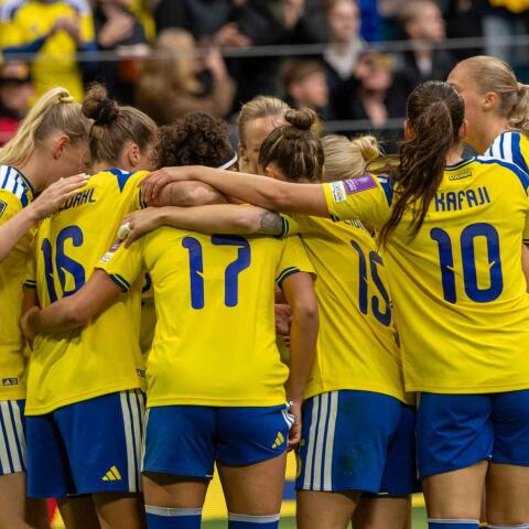 Sverige sätter ner foten med 1-0-seger mot Serbien i damernas VM-kval