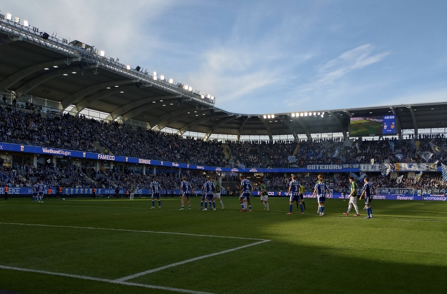 Göteborgsderby: IFK Göteborg och GAIS delar på poängen efter dramatik